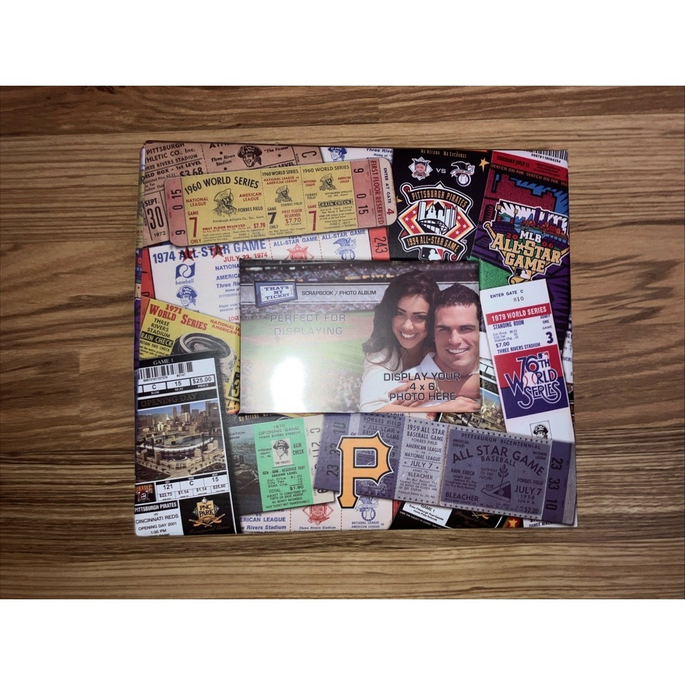 PITTSBURGH PIRATES scrapbook Photo Book BNWT‎
